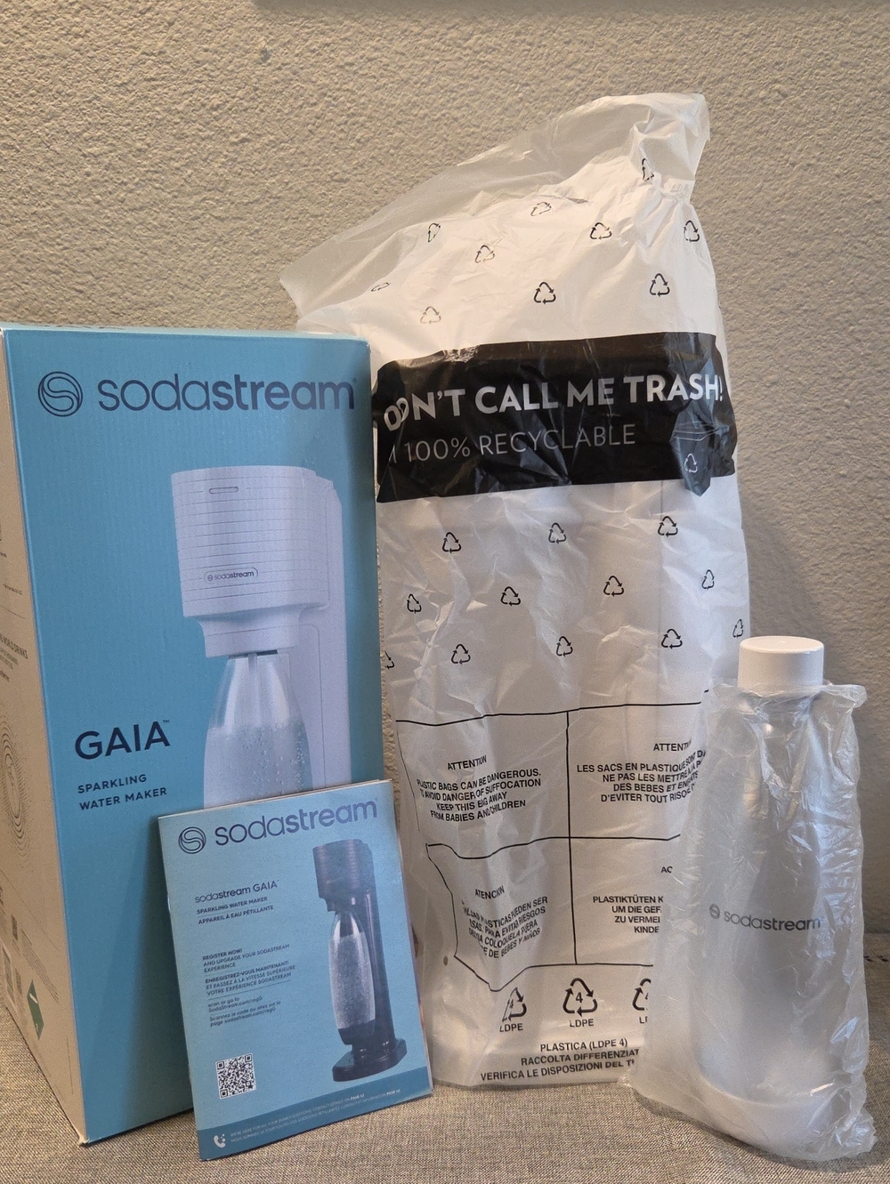 Soda Stream Maker Starter Kit